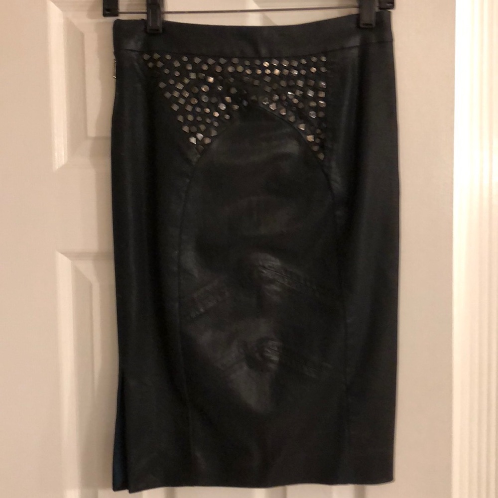 Rachel Roy Studded Pencil Skirt